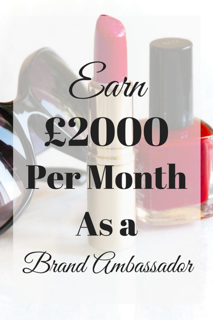 make money as a brand ambassador