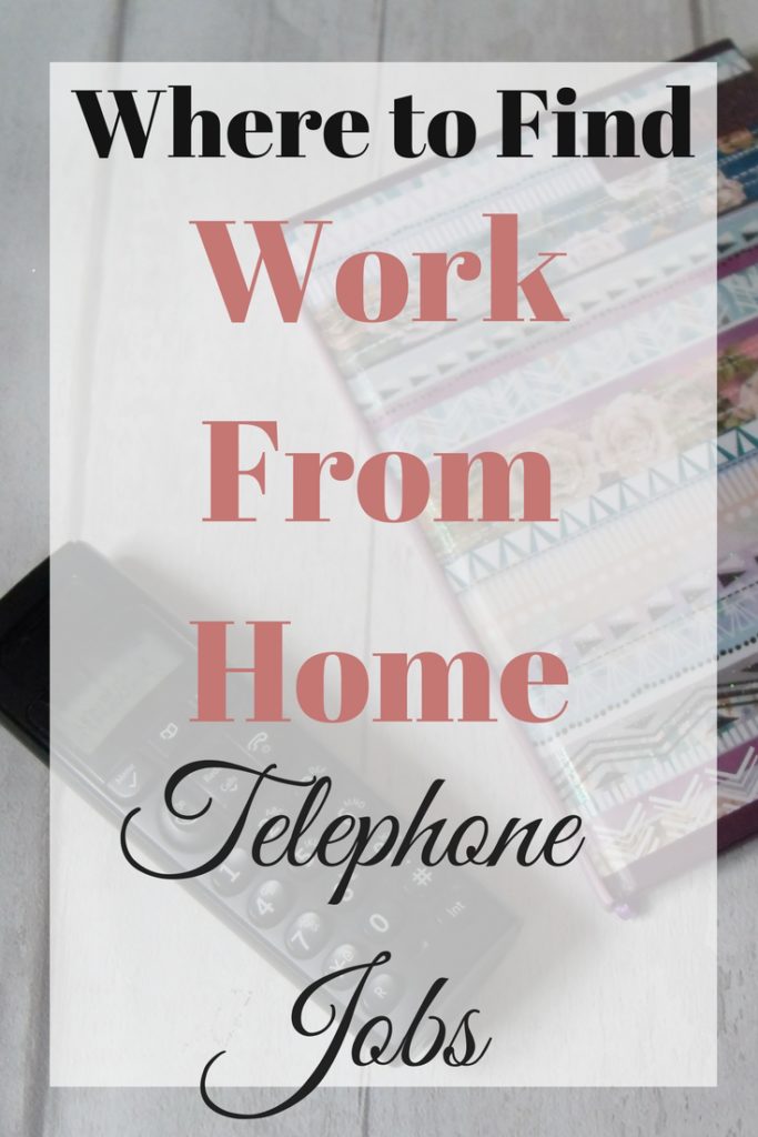 work from home telephone jobs