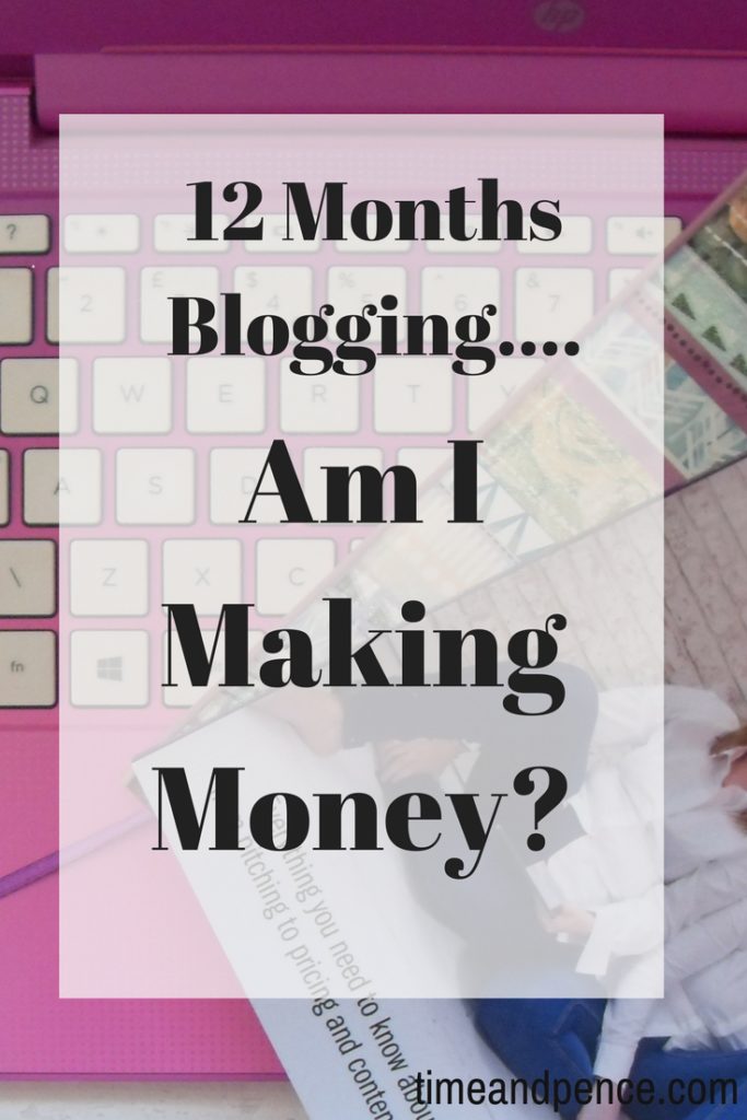 12 months blogging