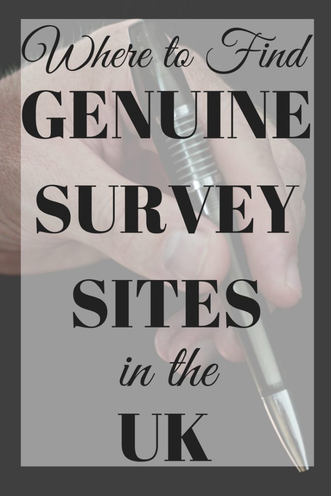 find genuine survey sites in the uk