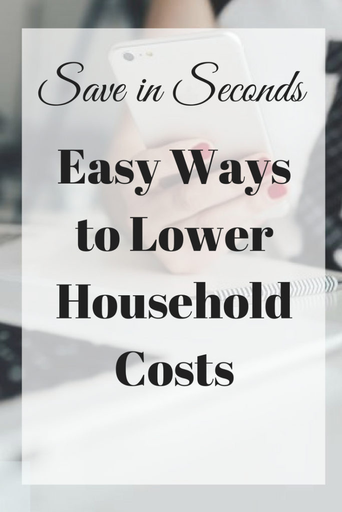 ways to lower household costs