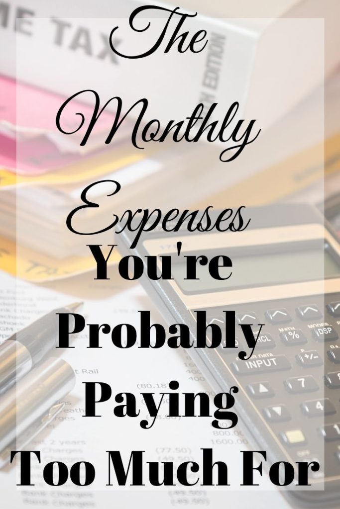 monthly expenses