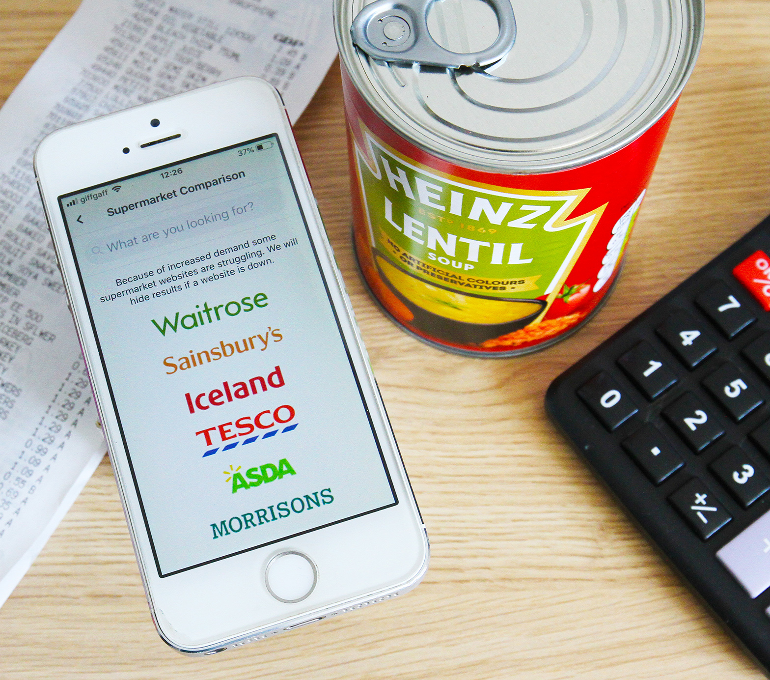 compare supermarket prices - Time and Pence