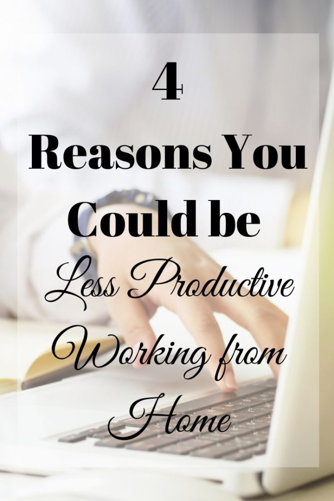 reasons you could be less productive working from home
