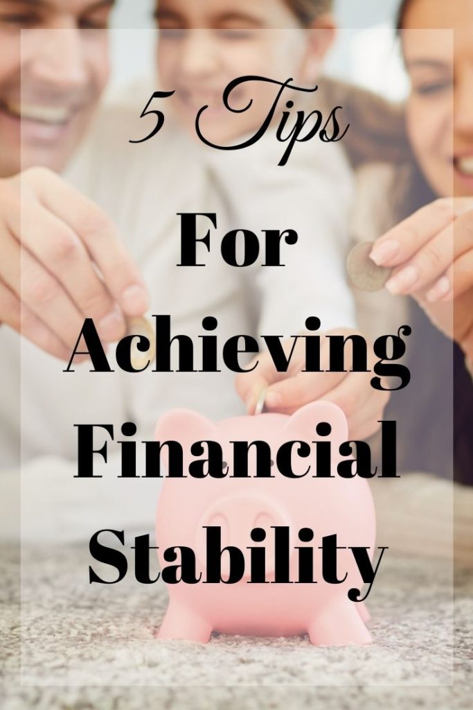 achieivng financial stability