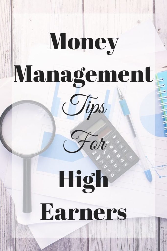 money management tips for high earners