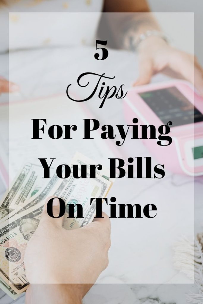 tips for paying your bills on time