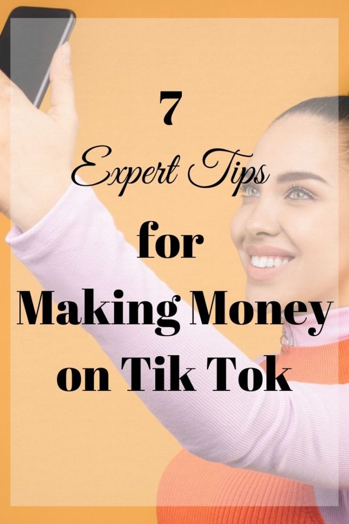 expert tips for making money on tik tok