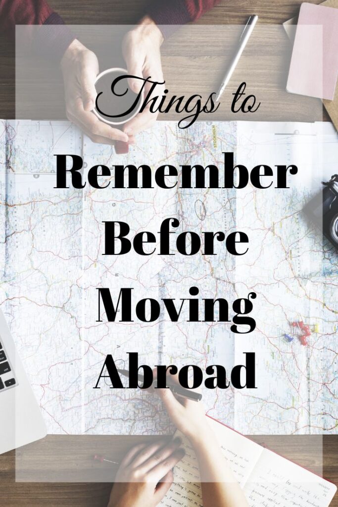Moving abroad