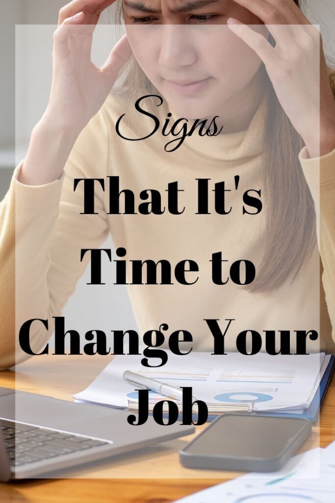 time to change your job