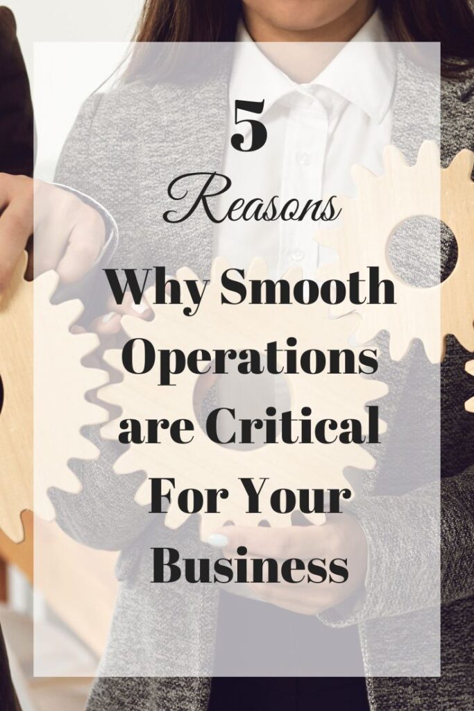 smooth operations are critical for your business